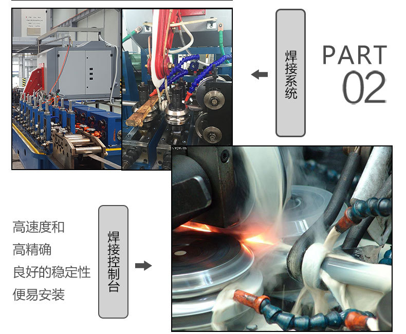 碳钢管制管机|高频焊管机器
